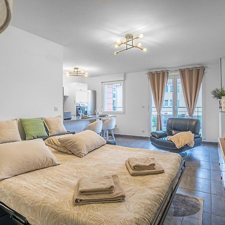 Spacieux - 4 Pers' - Balcon - 2 Lits - Parking Woippy Buitenkant foto